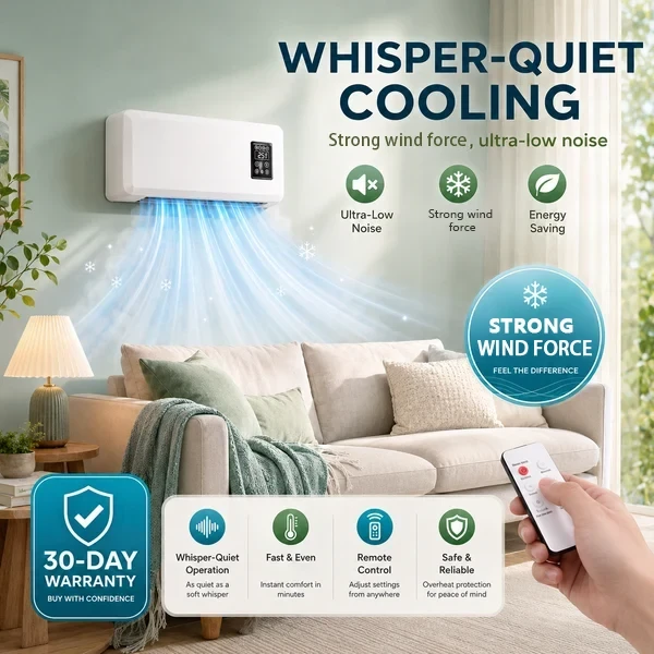 ❄️The First Ductless Portable AC Powered by Real Refrigerator Technology.